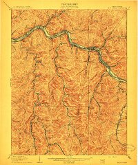 1910 Map of Montgomery, WV