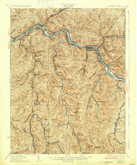 Download a high-resolution, GPS-compatible USGS topo map for Montgomery, WV (1931 edition)