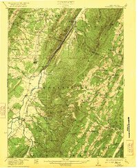 1922 Map of Moorefield