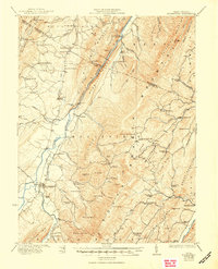 Download a high-resolution, GPS-compatible USGS topo map for Moorefield, WV (1950 edition)