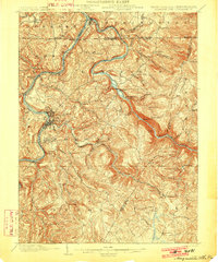 1902 Map of Morgantown