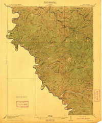 1912 Map of Naugatuck
