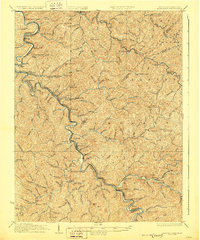 preview thumbnail of historical topo map of Mingo County, WV in 1928