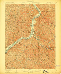 1906 Map of New Martinsville