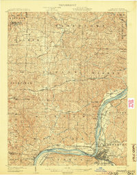 1904 Map of Parkersburg