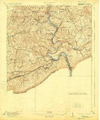 Download a high-resolution, GPS-compatible USGS topo map for Peterstown, WV (1925 edition)