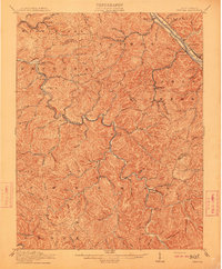 Download a high-resolution, GPS-compatible USGS topo map for Peytona, WV (1911 edition)