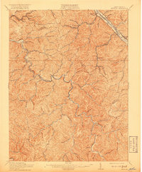 Download a high-resolution, GPS-compatible USGS topo map for Peytona, WV (1918 edition)