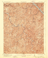 Download a high-resolution, GPS-compatible USGS topo map for Peytona, WV (1929 edition)