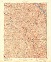 Download a high-resolution, GPS-compatible USGS topo map for Peytona, WV (1931 edition)