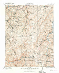 Download a high-resolution, GPS-compatible USGS topo map for Pickens, WV (1970 edition)