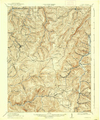 Download a high-resolution, GPS-compatible USGS topo map for Pickens, WV (1938 edition)