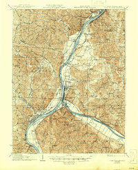 1929 Map of Point Pleasant, 1946 Print