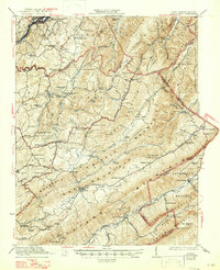 Download a high-resolution, GPS-compatible USGS topo map for Ronceverte, WV (1947 edition)