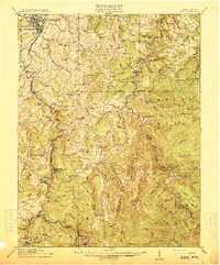 1914 Map of Sago