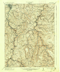 Download a high-resolution, GPS-compatible USGS topo map for Sago, WV (1937 edition)