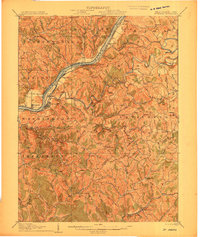 1906 Map of Saint Marys