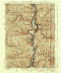 1942 Map of Steubenville
