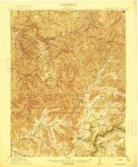 1915 Map of Summersville