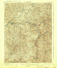 Download a high-resolution, GPS-compatible USGS topo map for Sutton, WV (1942 edition)