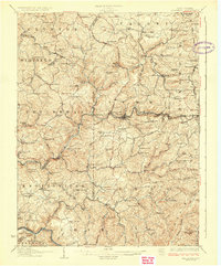 Download a high-resolution, GPS-compatible USGS topo map for Thornton, WV (1926 edition)
