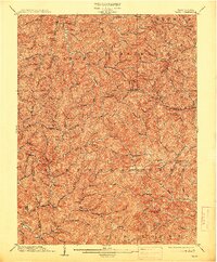 1904 Map of Vadis, 1913 Print