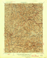 Download a high-resolution, GPS-compatible USGS topo map for Vadis, WV (1945 edition)