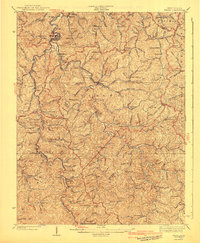 Download a high-resolution, GPS-compatible USGS topo map for Wayne, WV (1941 edition)