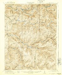 preview thumbnail of historical topo map of Webster County, WV in 1918