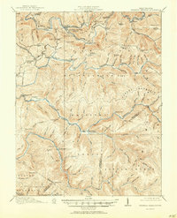 Download a high-resolution, GPS-compatible USGS topo map for Webster Springs, WV (1950 edition)