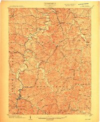 1904 Map of Weston