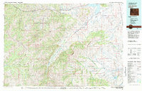 preview thumbnail of historical topo map of Park County, WY in 1980