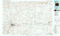 1981 Map of Albin, WY