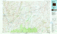 preview thumbnail of historical topo map of Evanston, WY in 1980
