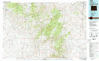 preview thumbnail of historical topo map of Albany County, WY in 1981