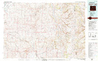 Download a high-resolution, GPS-compatible USGS topo map for Nowater Creek, WY (1980 edition)
