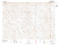 preview thumbnail of historical topo map of Campbell County, WY in 1975