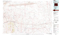 preview thumbnail of historical topo map of Sweetwater County, WY in 1980