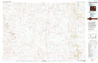 Download a high-resolution, GPS-compatible USGS topo map for Reno Junction, WY (1993 edition)