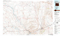 preview thumbnail of historical topo map of Rock Springs, WY in 1981