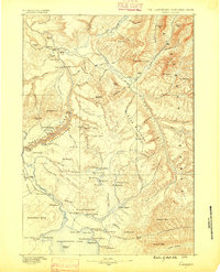 1886 Map of Canyon