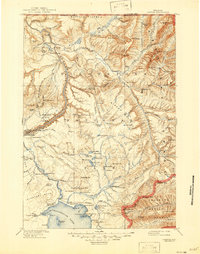 Download a high-resolution, GPS-compatible USGS topo map for Canyon, WY (1946 edition)