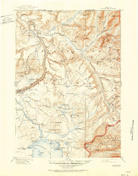 Download a high-resolution, GPS-compatible USGS topo map for Canyon, WY (1951 edition)