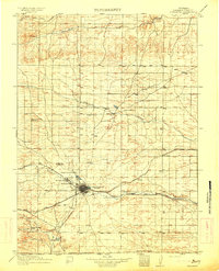 1914 Map of Ranchettes, WY