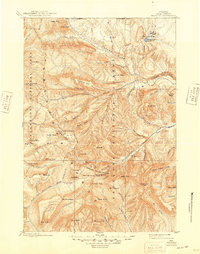 Download a high-resolution, GPS-compatible USGS topo map for Crandall, WY (1949 edition)