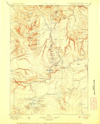 Download a high-resolution, GPS-compatible USGS topo map for Gallatin, WY (1908 edition)
