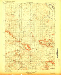 1899 Map of Laramie County, WY, 1916 Print