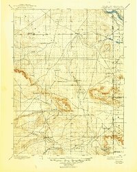 preview thumbnail of historical topo map of Goshen County, WY in 1899