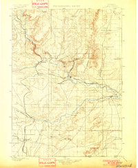 1901 Map of Hartville, WY