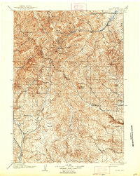 1906 Map of Kirwin, 1938 Print